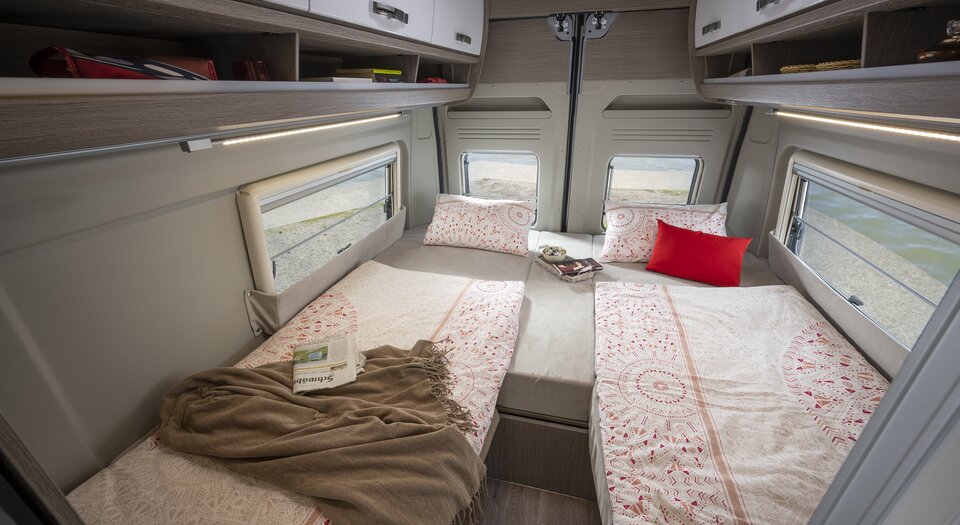 Ein Einzelbett mit 208cm Länge | Endlich Betten auch für große Camper